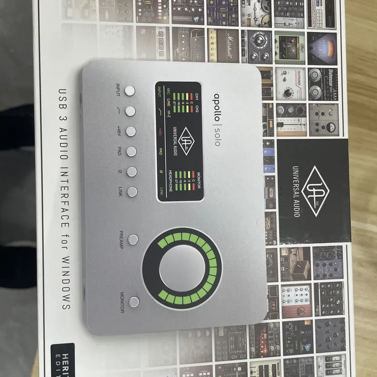 仅拆封阿波罗SOLO专业录音电脑USB音频接口声卡
