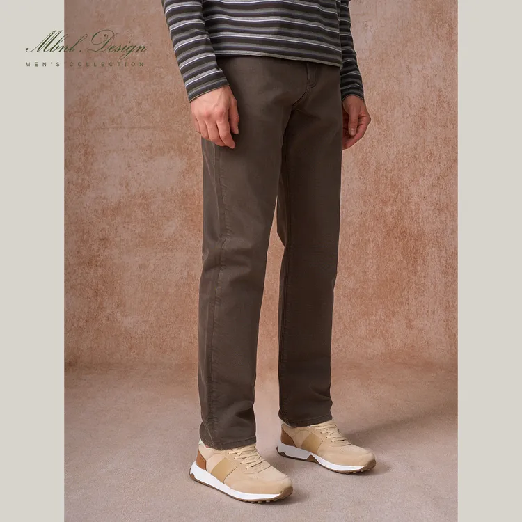 MBNL-F「L.P.Vintage 」秦磊男装匹马棉混纺牛仔裤LL-WSKZ2072