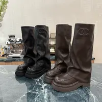 糖糖丨甜酷玫瑰 时装靴高筒靴骑士秋冬瘦瘦靴秋季复古;EQX55758