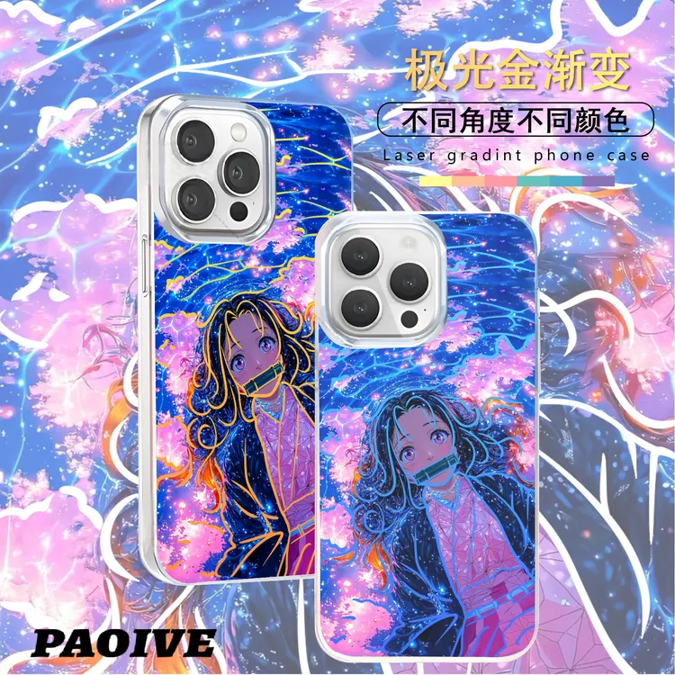弥豆子适用苹果华为vivo一加iPhone小米红米极光手机壳