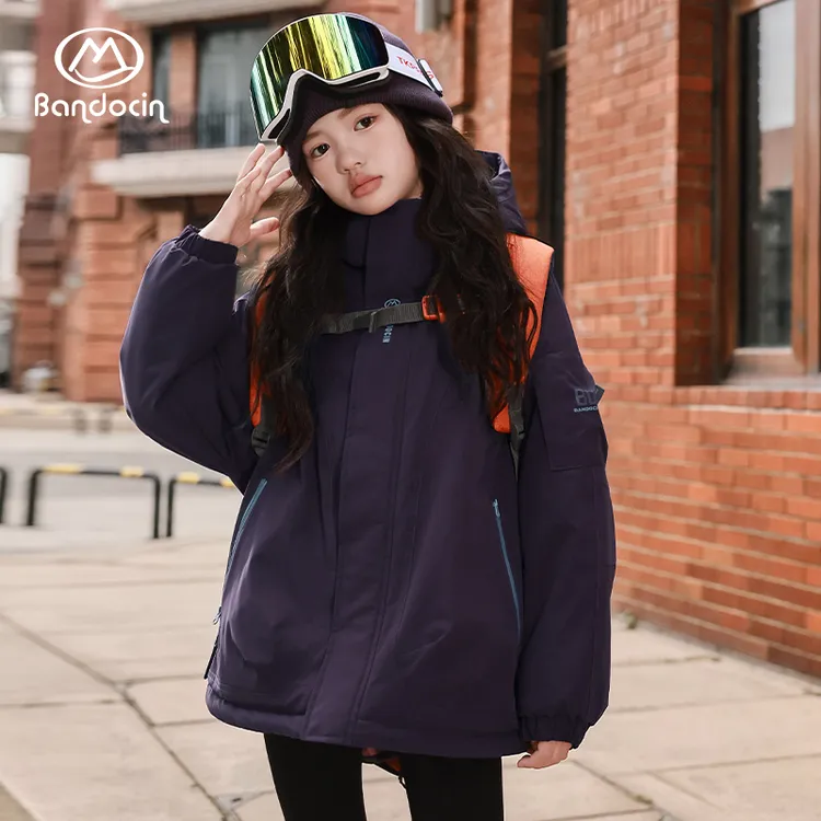 【轻棉3.0】半度闲女童棉服外套冬季时尚运动外套轻盈保暖冬装棉衣