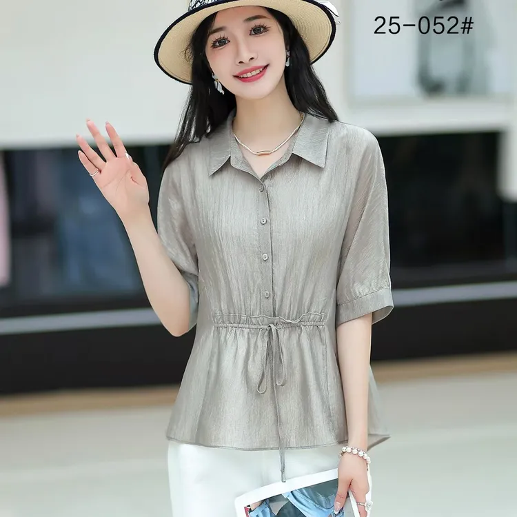 夏季新款百搭时尚气质显瘦衬衫