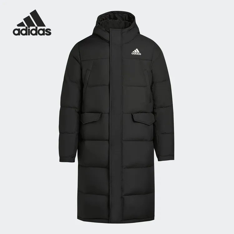 adidas/阿迪达斯户外运动中长款羽绒服LONG DOWN PARKA男保暖外套