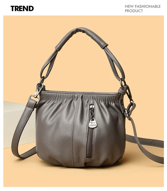 【春季焕新包】2025新款大容量单肩包时尚百搭斜挎包简约休闲妈妈包