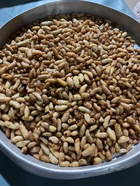 新鲜冷冻油炸树蜂黄角蜂蛹即食熟食美味下酒神器