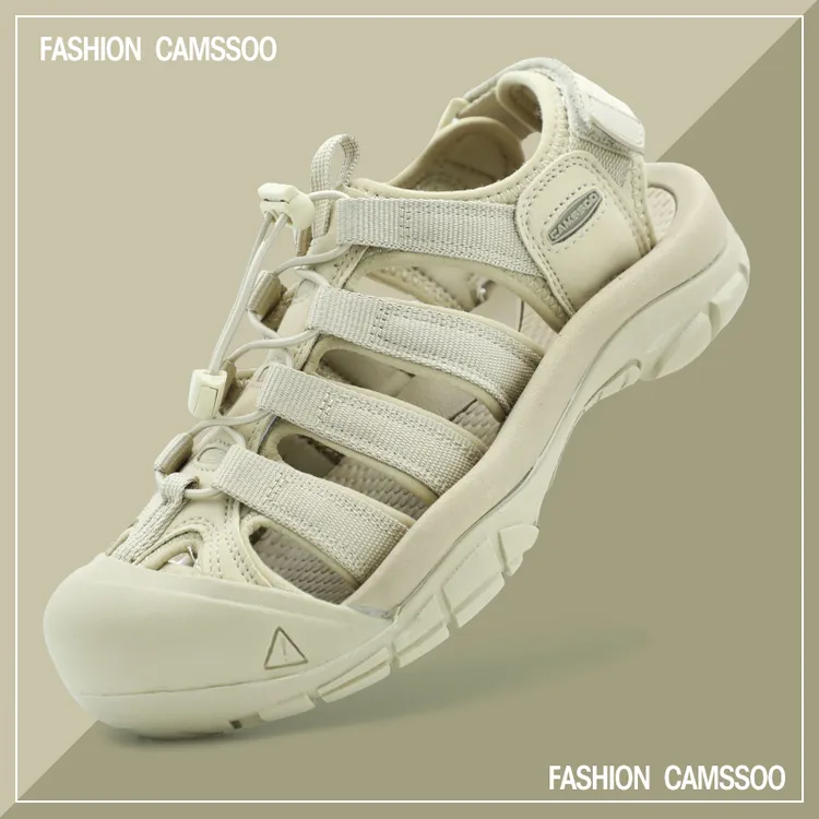 Camssoo凉鞋男2025夏季情侣透气包头休闲运动户外徒步溯溪沙滩鞋