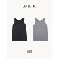 LIUJIUJIU 2025秋季新款针织打底背心满分绵羊毛通勤背心BX4786L