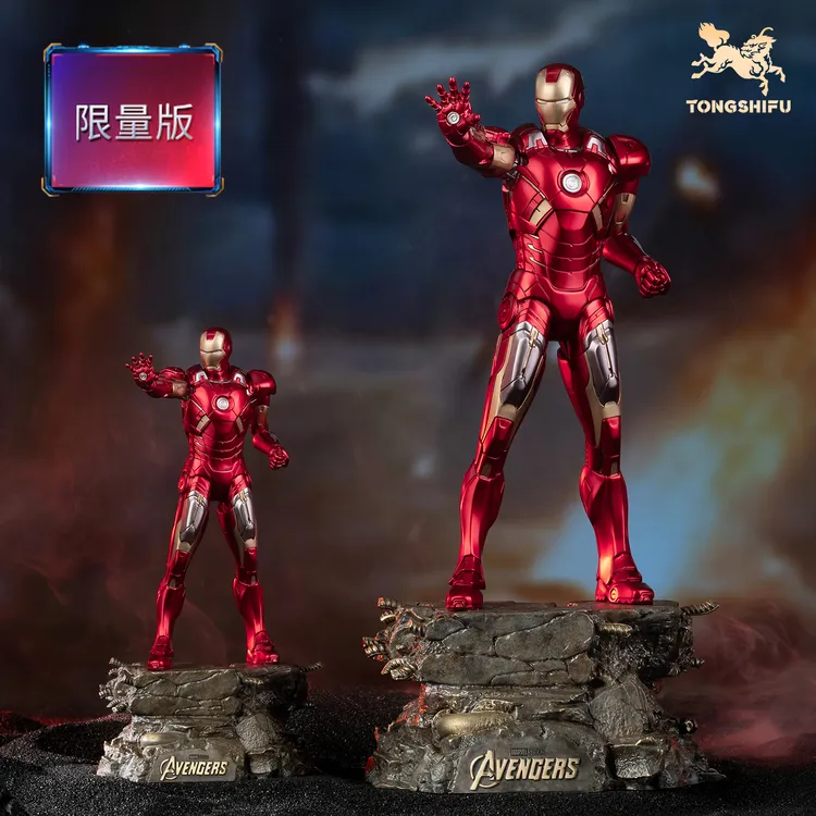 铜师傅《钢铁侠MK7》漫威系列限量手办 复仇者联盟周边人偶雕像模型