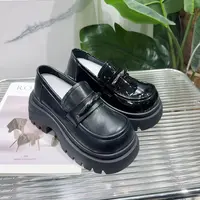 秋休闲款法式女新款百搭软底豆豆鞋单鞋922（乐福鞋）