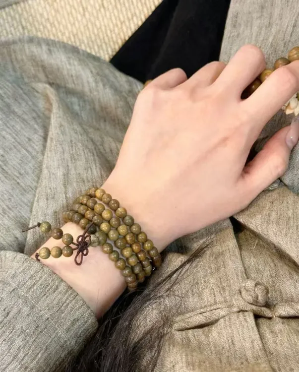 阿根廷绿檀多圈手串