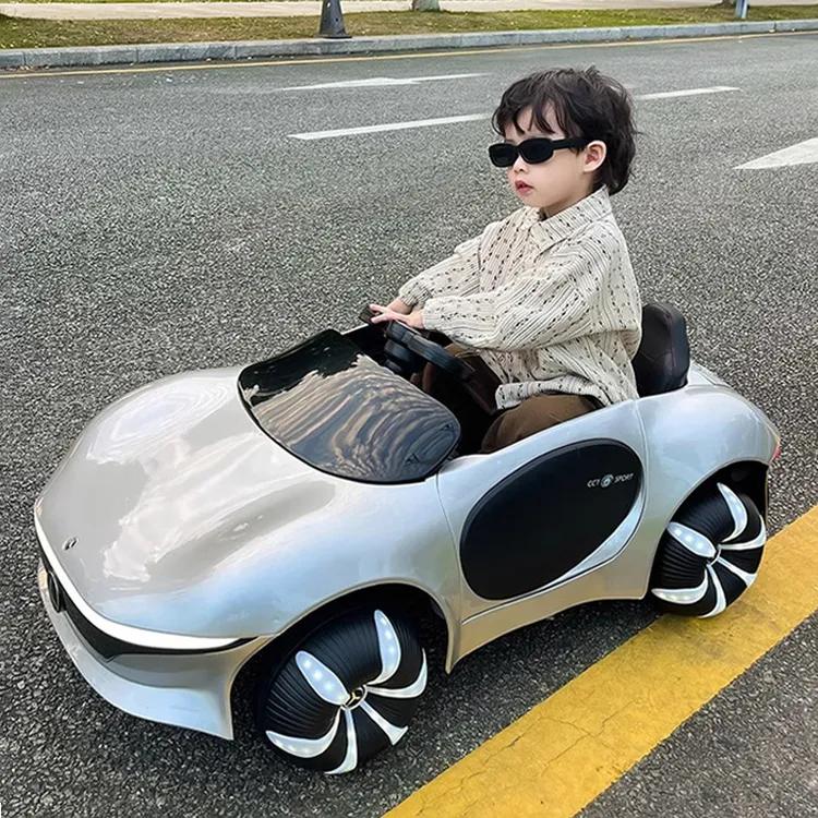 【周岁礼优选】电动车奔驰大g电动车闪光遥控概念车儿童车
