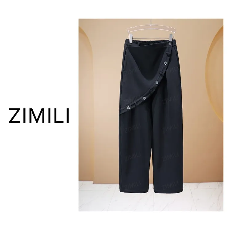 【亮哥原版定制】2025冬季新品加厚《设计师欧版裤型》显瘦长裤26559