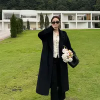 王嬛嬛MsLime25年新款【雅境】秘鲁珍奢皇室婴驼毛呢外套 HD2C0538
