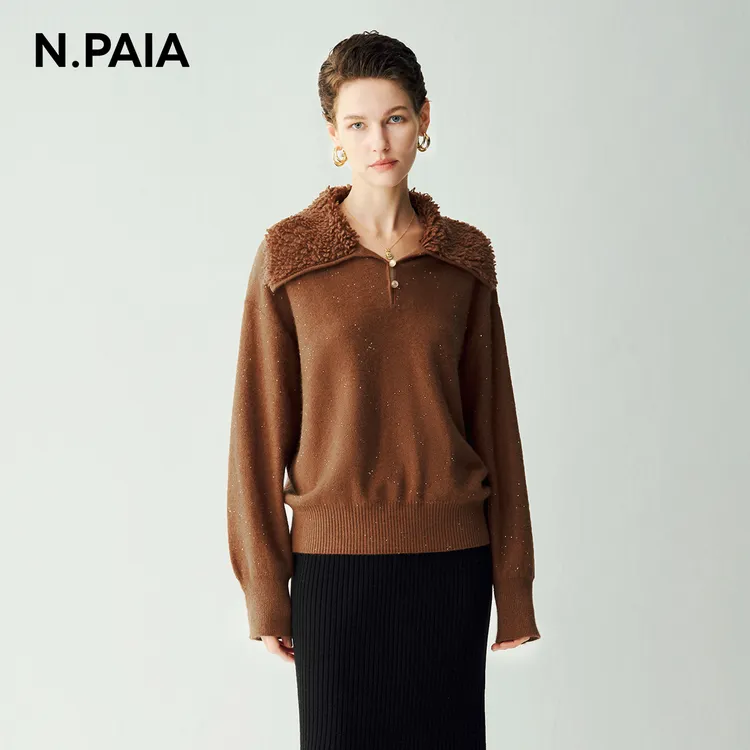 恩派雅新款毛针织衫XNJAG9518A