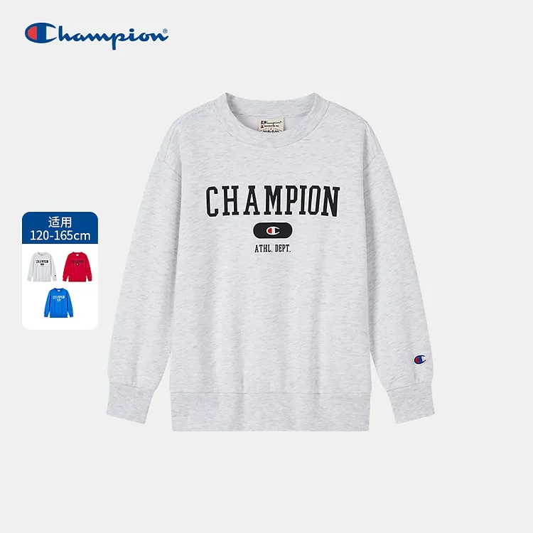 【Champion】冠军童装秋冬圆领卫衣306904