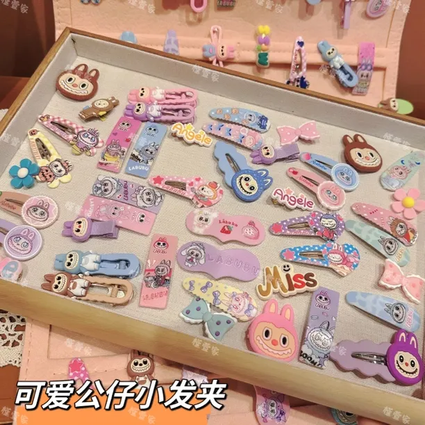 【可爱公仔】公主风发饰款式随机头饰鸭嘴夹夹子女童少女发夹bb夹