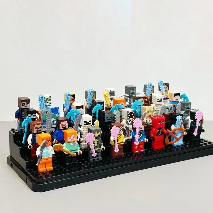 【解压好物】合集积木人仔我的世界超级英雄立体积木书