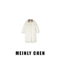 【MEINLY CHEN】【白耳长兔】高端设计师款休闲保暖百搭鹅绒服8252013