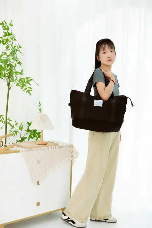 旅行包时尚出差短途行李袋健身包单肩大容量可拓展手提待产收纳包