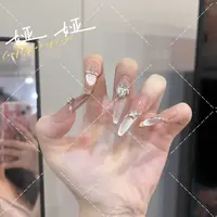 【吟霜】爆款纯手工穿戴甲片绵密高级猫眼穿戴甲