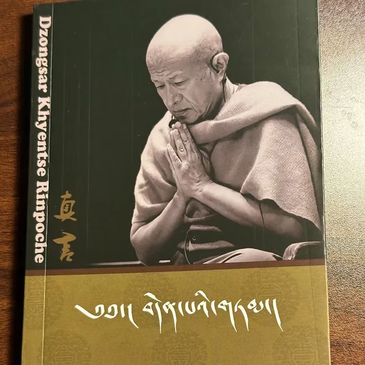 宗萨仁波切小书真言藏汉双语爆火录语现货明星片卡片