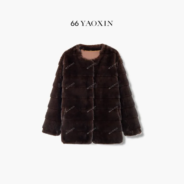 66YAOXIN | 流金挽冬 | 2025新款外套气质款宽松外套轻奢秋冬
