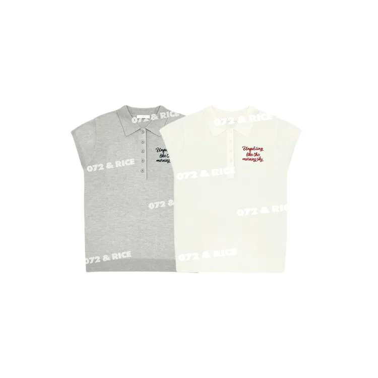 072 & RICE【北欧女孩】桑蚕丝+莱赛尔+棉 夏季针织衫 Z-32LE012