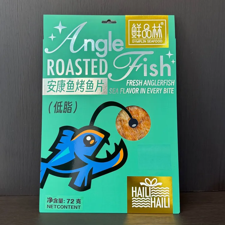 【HAILI HAILI】安康鱼烤鱼片即食休闲零食