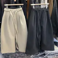 小橙子 直筒阔腿休闲裤