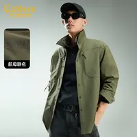 【CABBEEN卡宾X中国航母FLEET18】男装 工装秋季舒适宽松长袖衬衫