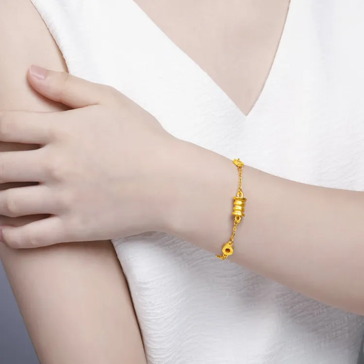 铜合金手链 时尚百搭小蛮腰手链女款气质送女友情人节礼物轻奢