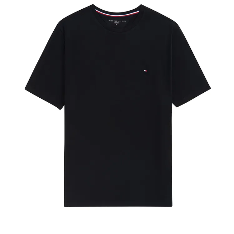 TOMMY HILFIGER男人短袖t恤夏季新品进口刺绣圆领薄款 香港直邮