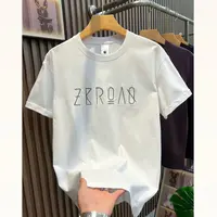 2025秋夏短袖圆领男士微阔潮牌T恤2105