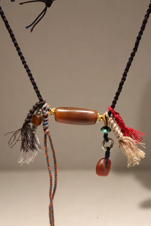 大年份糖管管珠吊坠