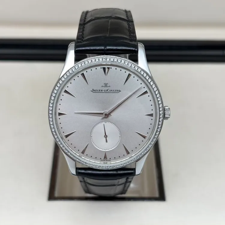 95新 Jaeger-LeCoultre/积家 大师系列/自动/表径40mm/外圈后钻