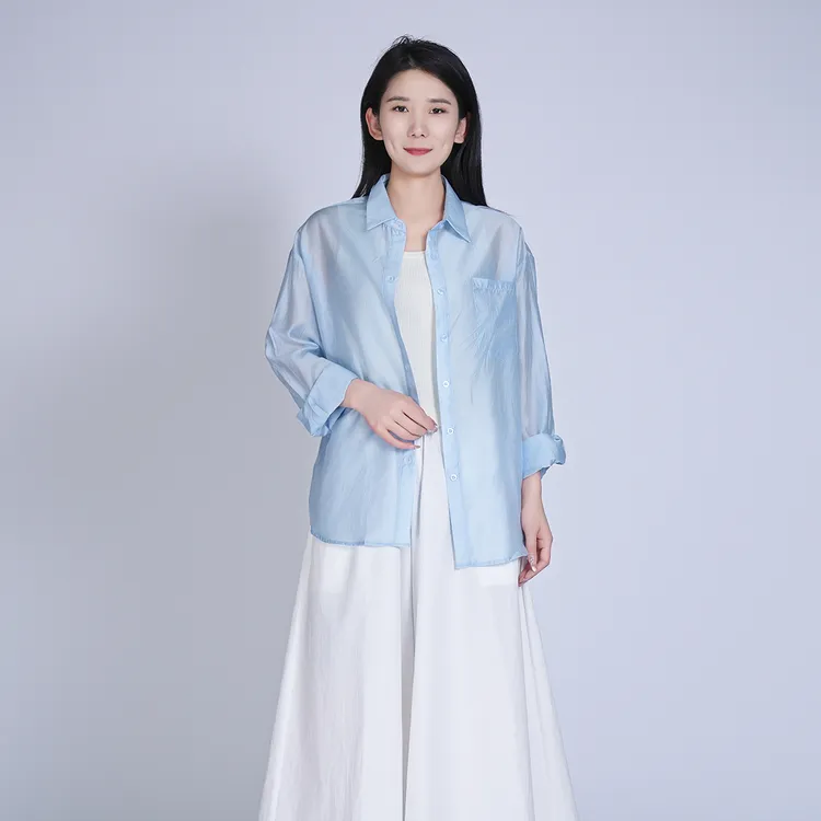 （防晒服）2025夏季新款多巴胺减龄翻领显瘦女外套WG032504