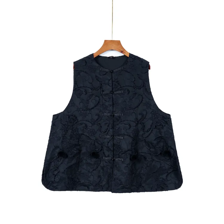 寻知·朱总原创设计XZM280N麻棉清韵马夹