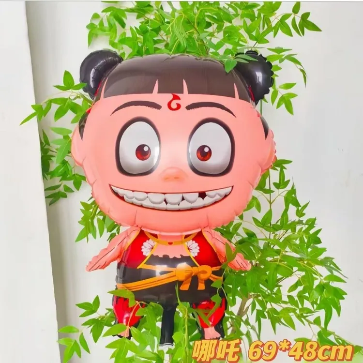 新款气球哪吒气球气体自备