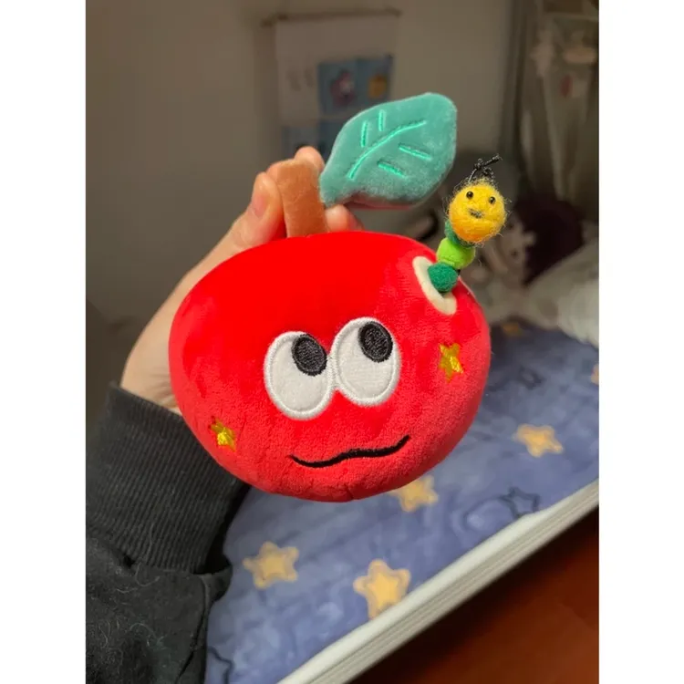 惊喜红苹果挂件毛绒玩具公仔摆件可爱玩偶钥匙扣送女生礼物车摆件