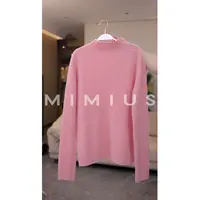 【mimius】U 羊毛纯色半高领百搭超舒适毛衣 WG09186