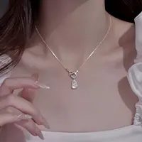 钛钢项链 [葫芦]环环相扣新中式葫芦项链轻奢锁骨链F2672