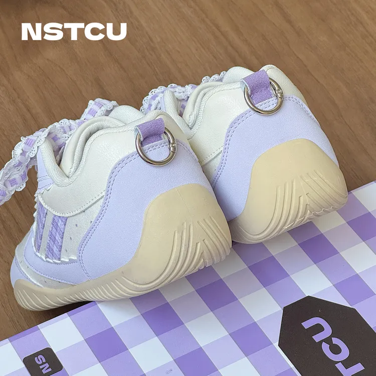 NSTCU·【芋泥小贝】原创薄底赛车鞋复古百搭秋冬2026年春季休闲女鞋