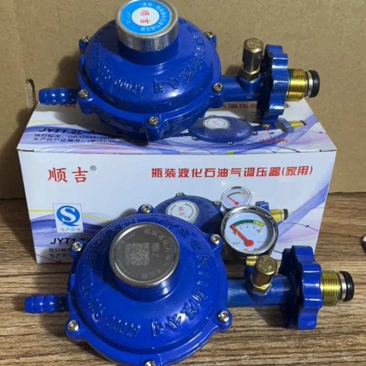 新国标证件齐全家用1.2流量国标安全防爆低压阀煤气罐减压阀正品