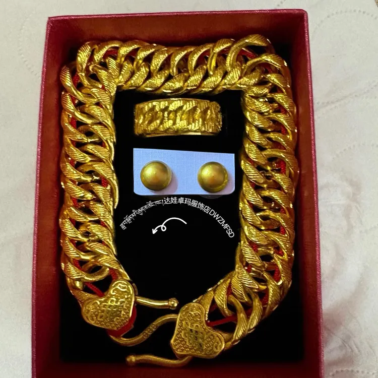 铜合金亚克力手链 男士手链饰品55克送送耳钉拍一发四男士配饰