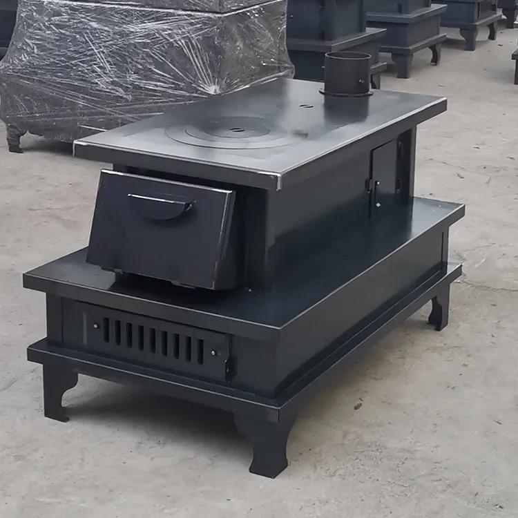 烧柴取暖炉家用藏式烤火炉农村柴火灶室内火炉木柴钢炉柴火炉藏族