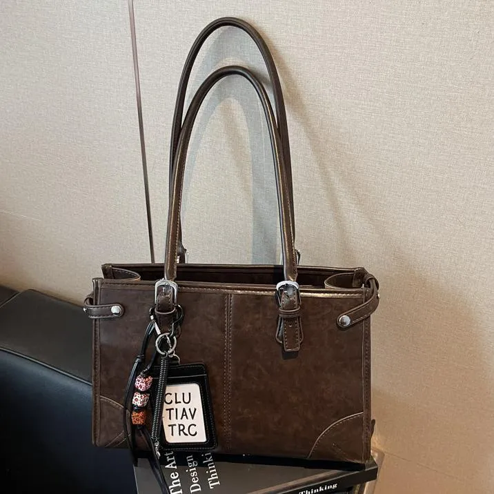 新款2025高档时尚女包小众套装大容量轻便单肩包托特包