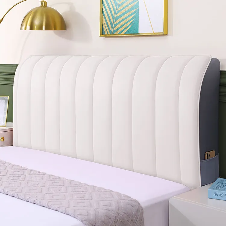 升级款2025科技布75内高床头罩套简约现代轻奢风防污免洗易搭理