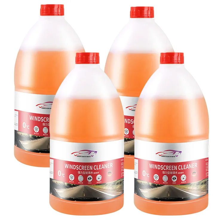 【乙醇升级】汽车玻璃水四季通用强力去污去油膜虫胶雨刮水2L大桶装