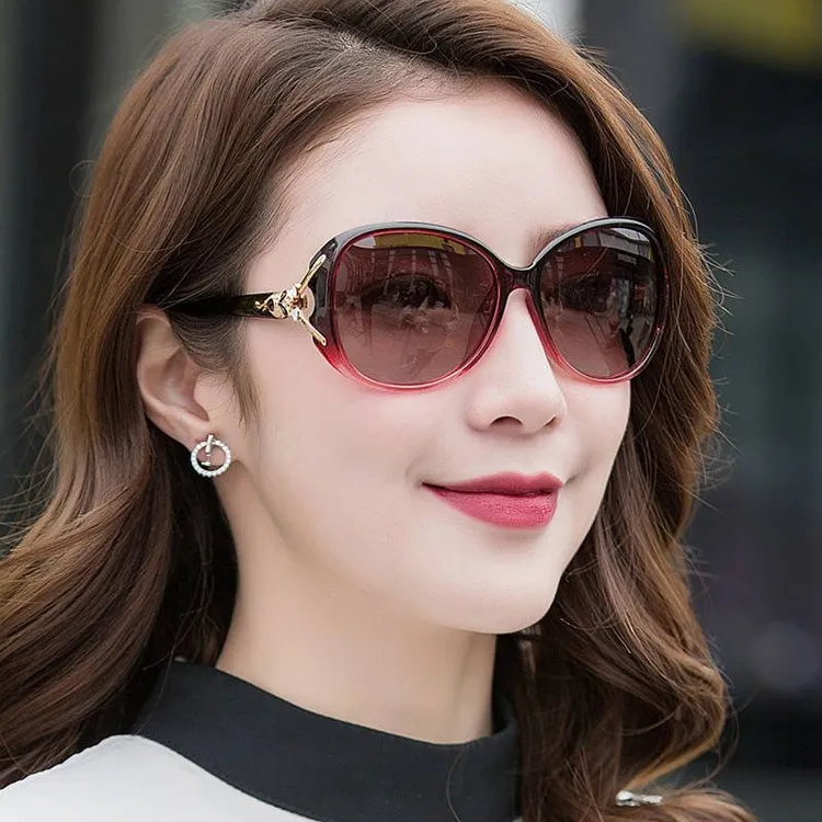 女太阳镜圆脸太阳眼镜墨镜女防方脸长脸椭圆形防晒眼镜