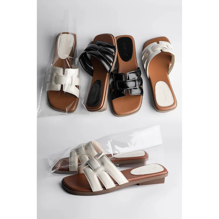 编织拖鞋2025夏季新款法式时尚气质显瘦凉拖平底百搭外穿阿甘女鞋